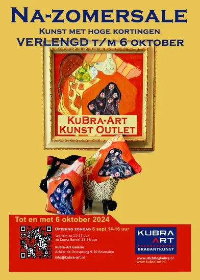 Na zomersale verlengd Kunst met hoge kortingen