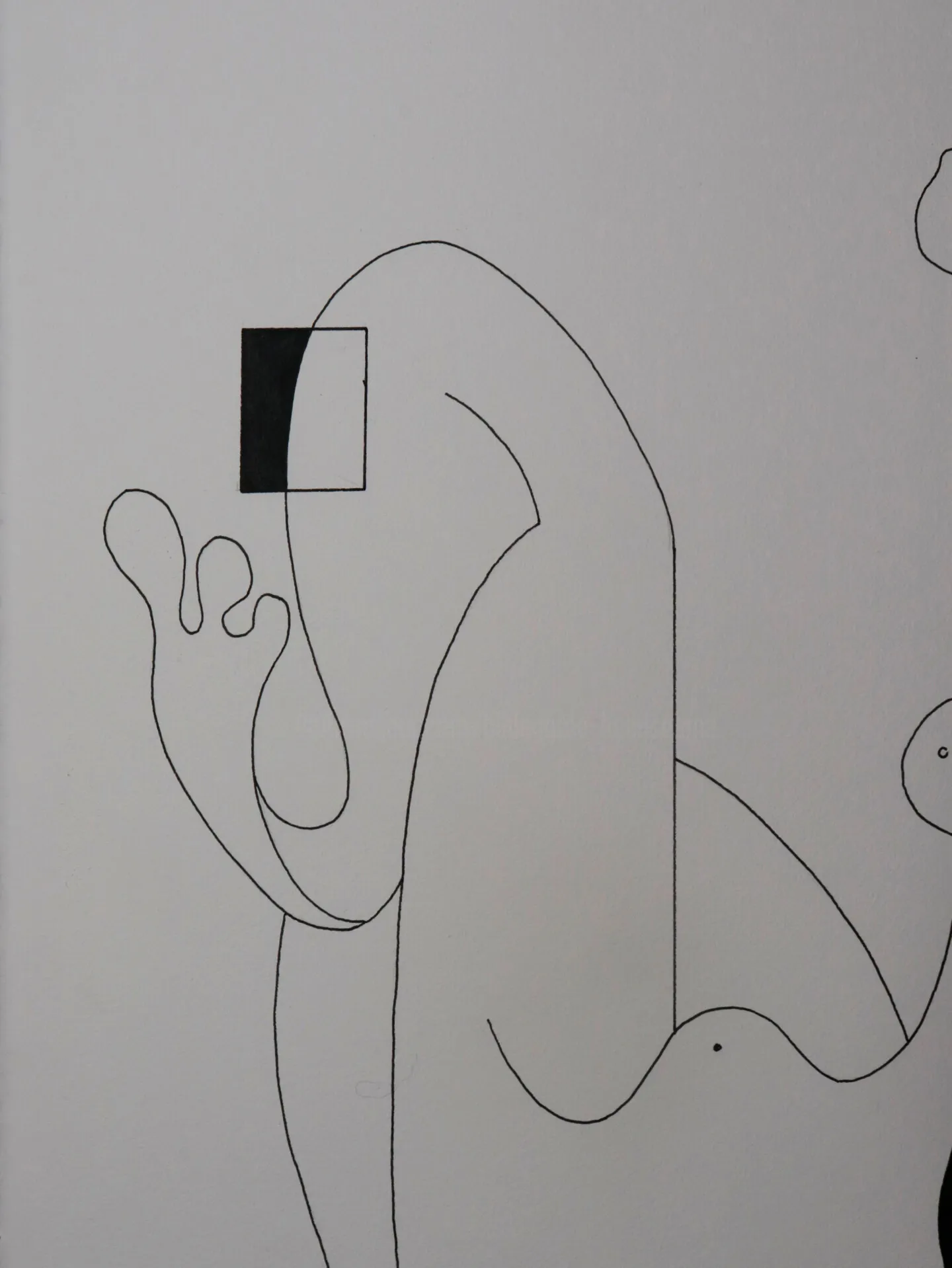 Attitude Féminin — Hildegarde Handsaeme, acrylic, ink — 3