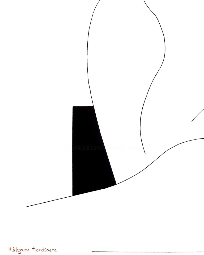 Féminine Concept 2119 — Hildegarde Handsaeme, ink — 2