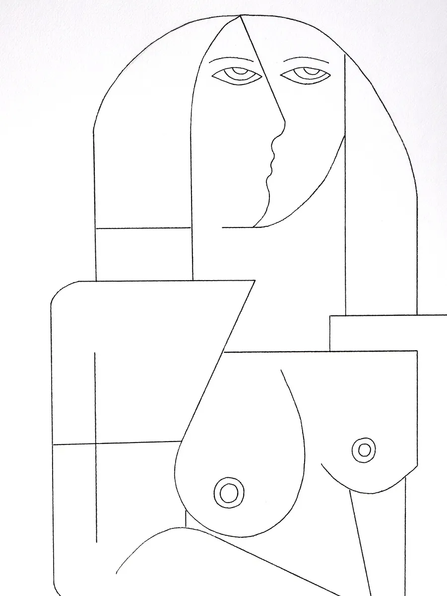 Architectural Muze — Hildegarde Handsaeme, permanent black ink on canson paper — 3