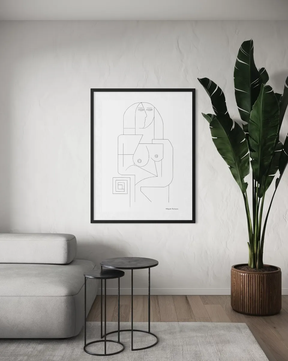 Architectural Muze — Hildegarde Handsaeme, permanent black ink on canson paper — 5
