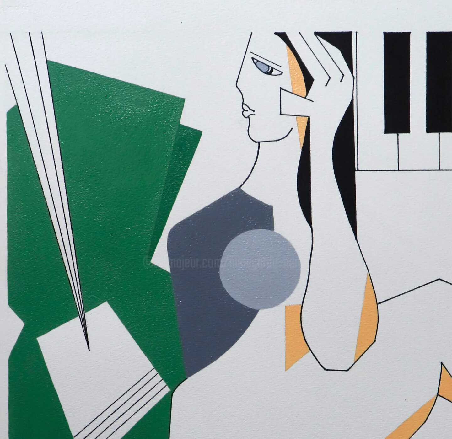 Accords Visuels — Hildegarde Handsaeme, acrylic, ink, marker — 2
