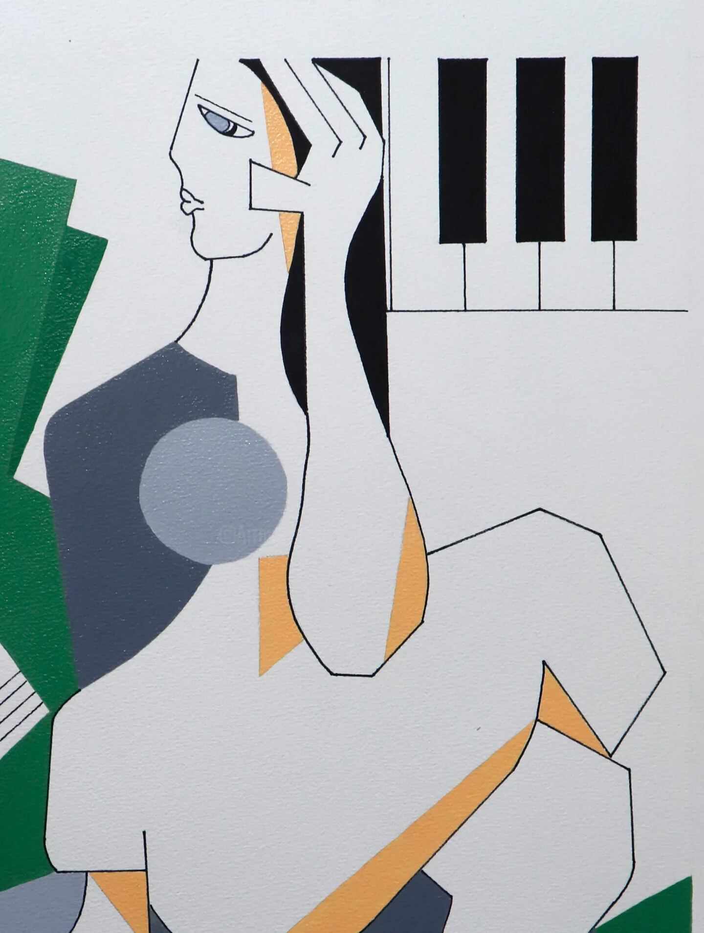 Accords Visuels — Hildegarde Handsaeme, acrylic, ink, marker — 4