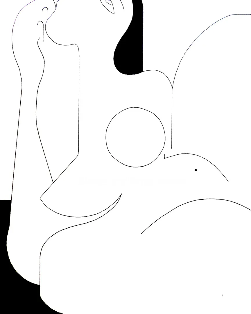 Féminine Concept with red — Hildegarde Handsaeme, ink — 3