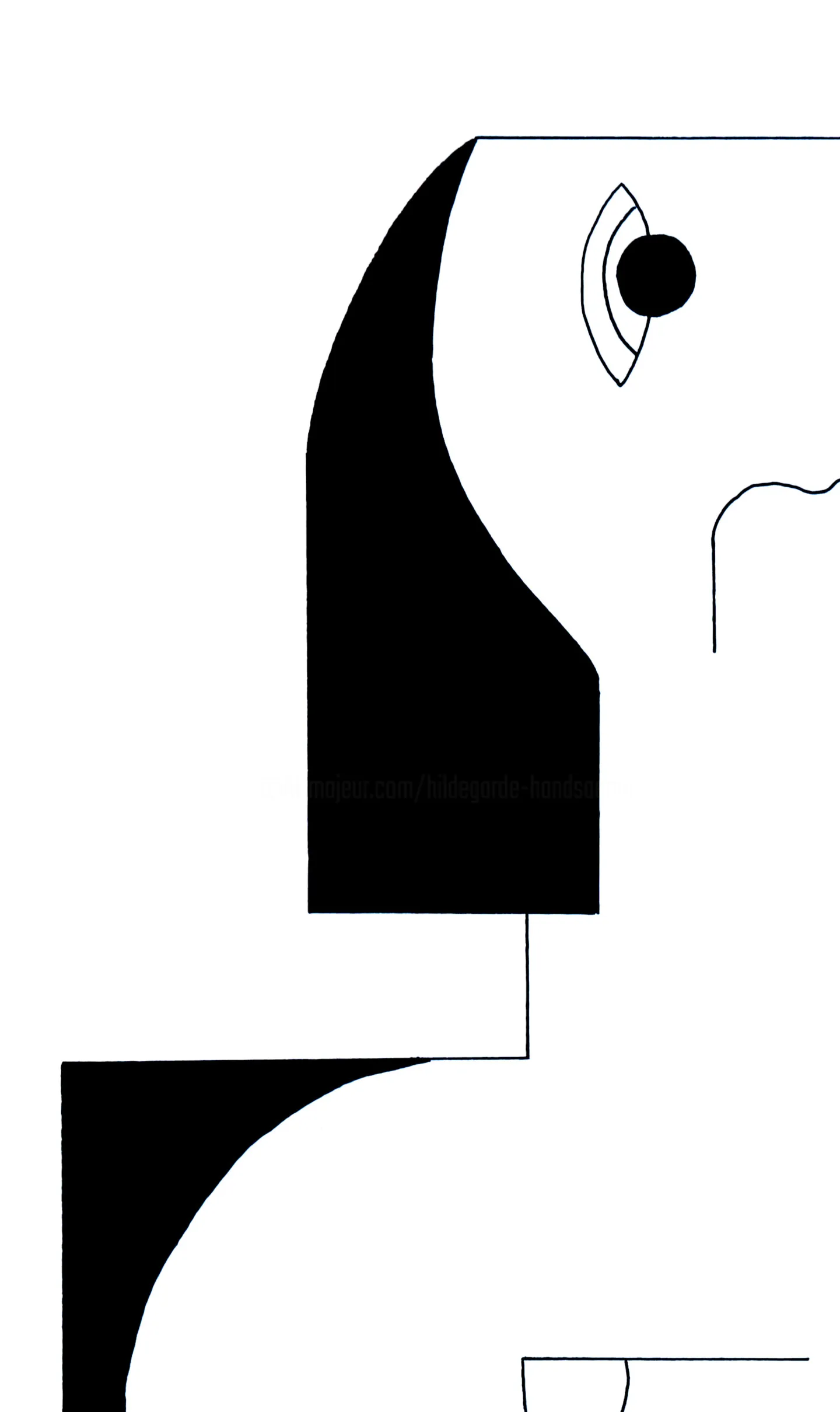 Les Lignes Sensuelles — Hildegarde Handsaeme, ink — 3