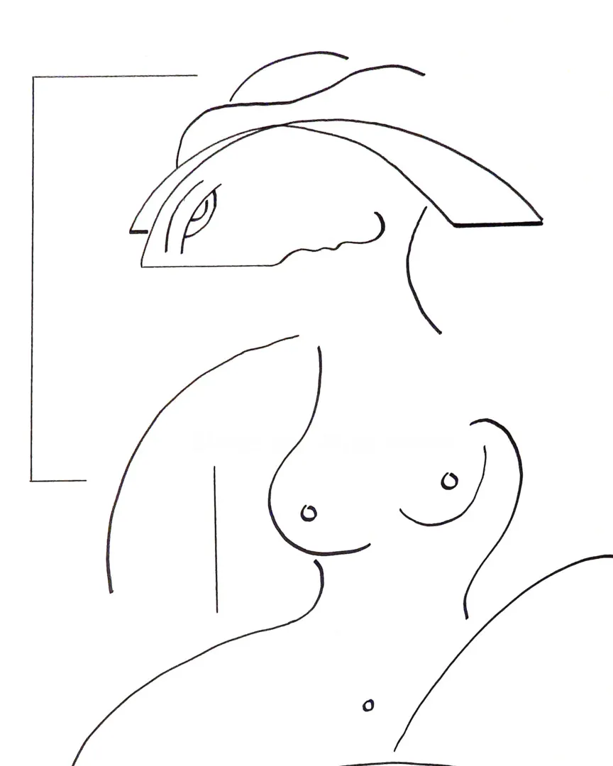 Madame Chapeau — Hildegarde Handsaeme, ink — 3