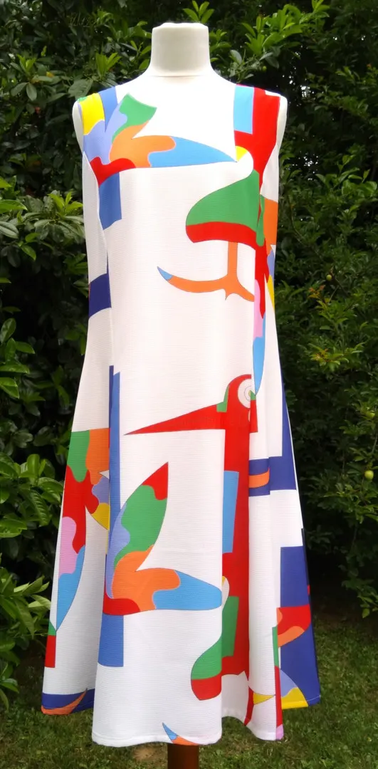 Hash-Hash L'Art qui Touche! Dress without sleeves