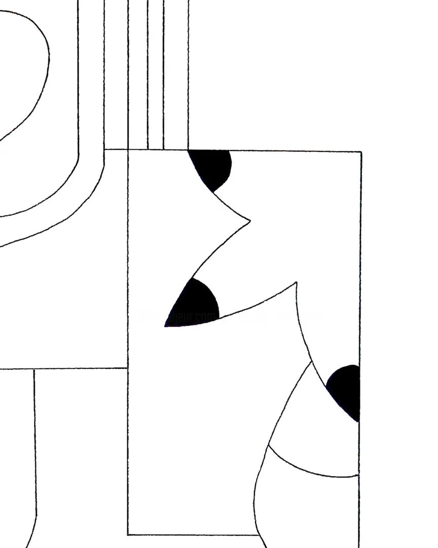 Les Lignes Musicales — Hildegarde Handsaeme, ink — 3