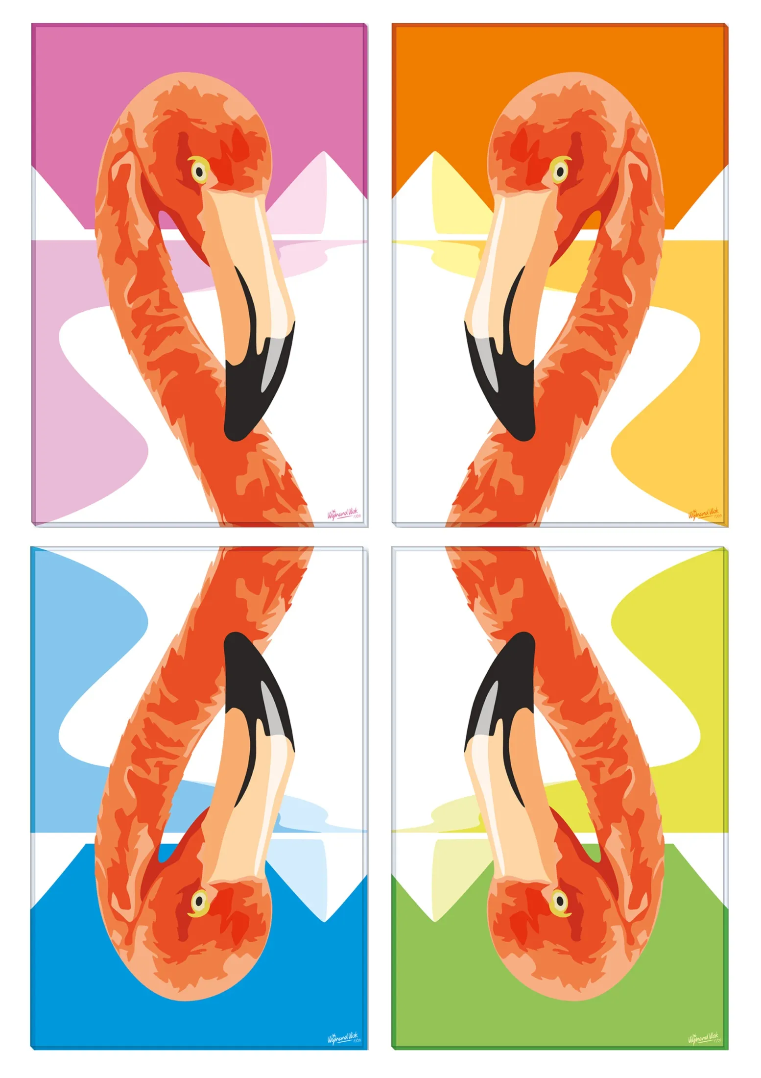Flamingo Quadruple