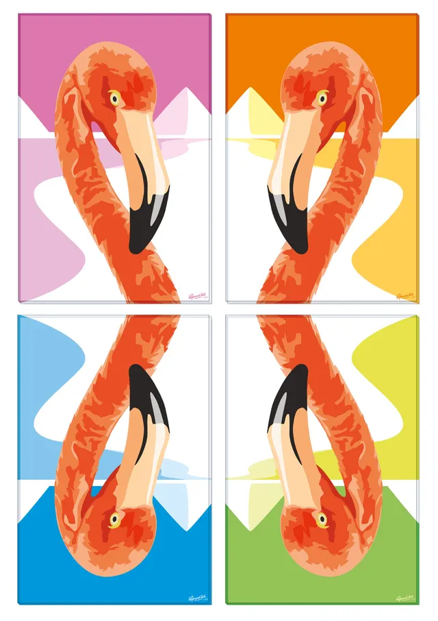 Flamingo Quadruple