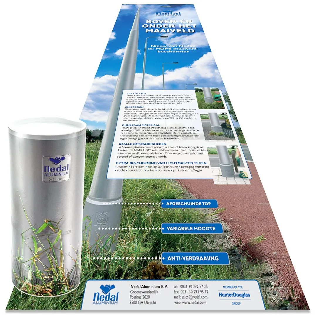 Introductiecampagne voor de maaikantbeschermer van Nedal