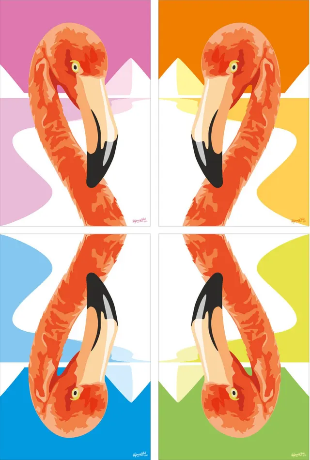 Flamingo Quadruple