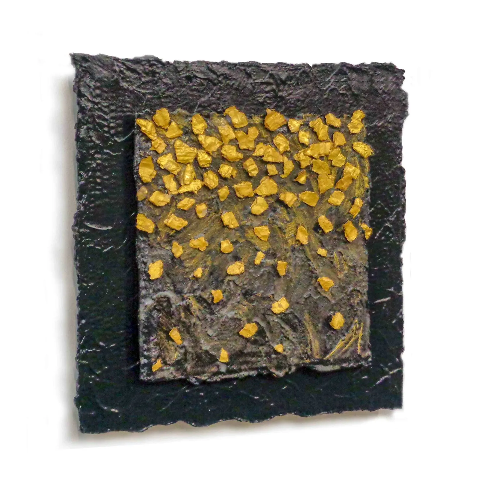 Dream Shatters — Wijnand Vlok, 3d collage (hout, papier, metaal, acrylverf, verharder)