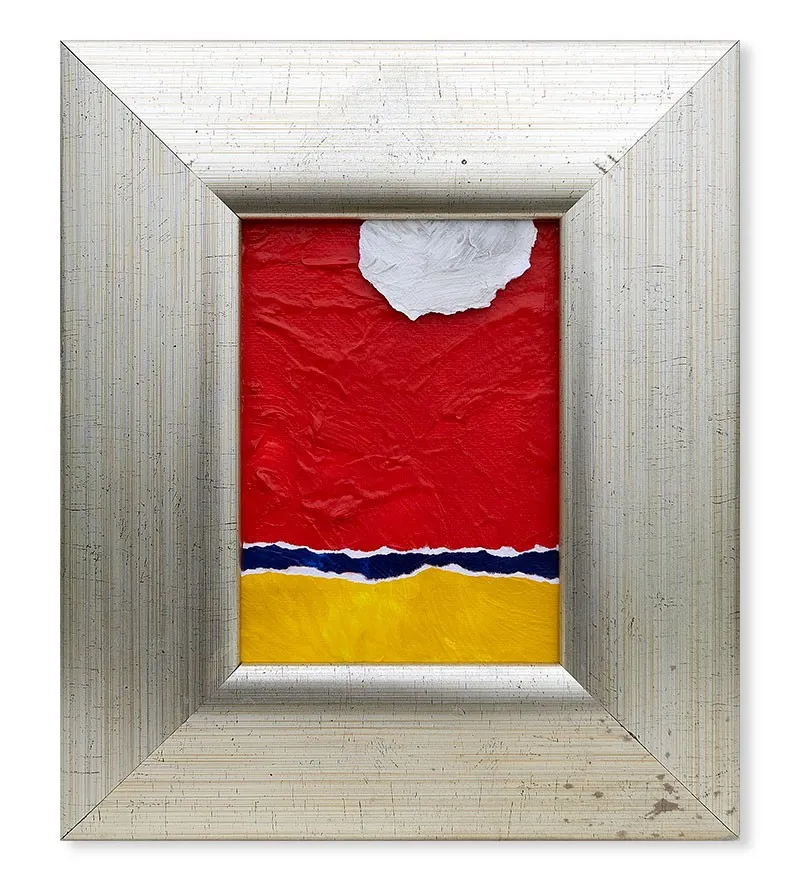 Landscape in mind — Wijnand Vlok, acryl op papier — 2