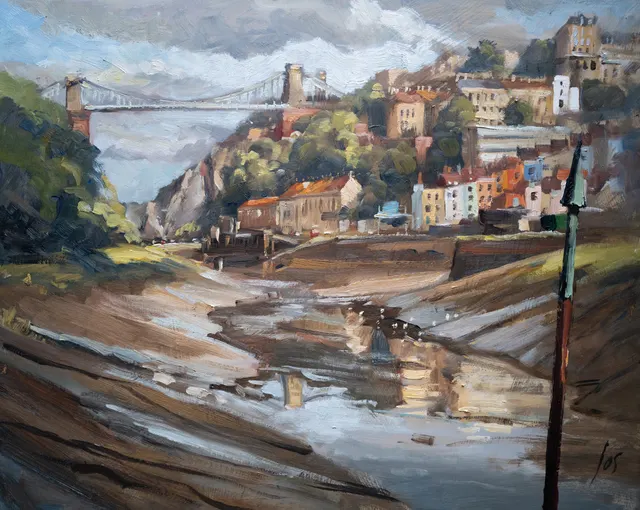 Painting with Pete the street
