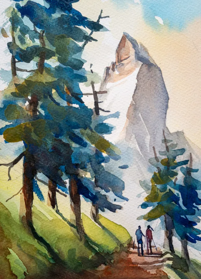 Painting the Matterhorn