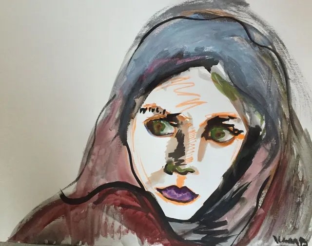 The girl with the green eyes