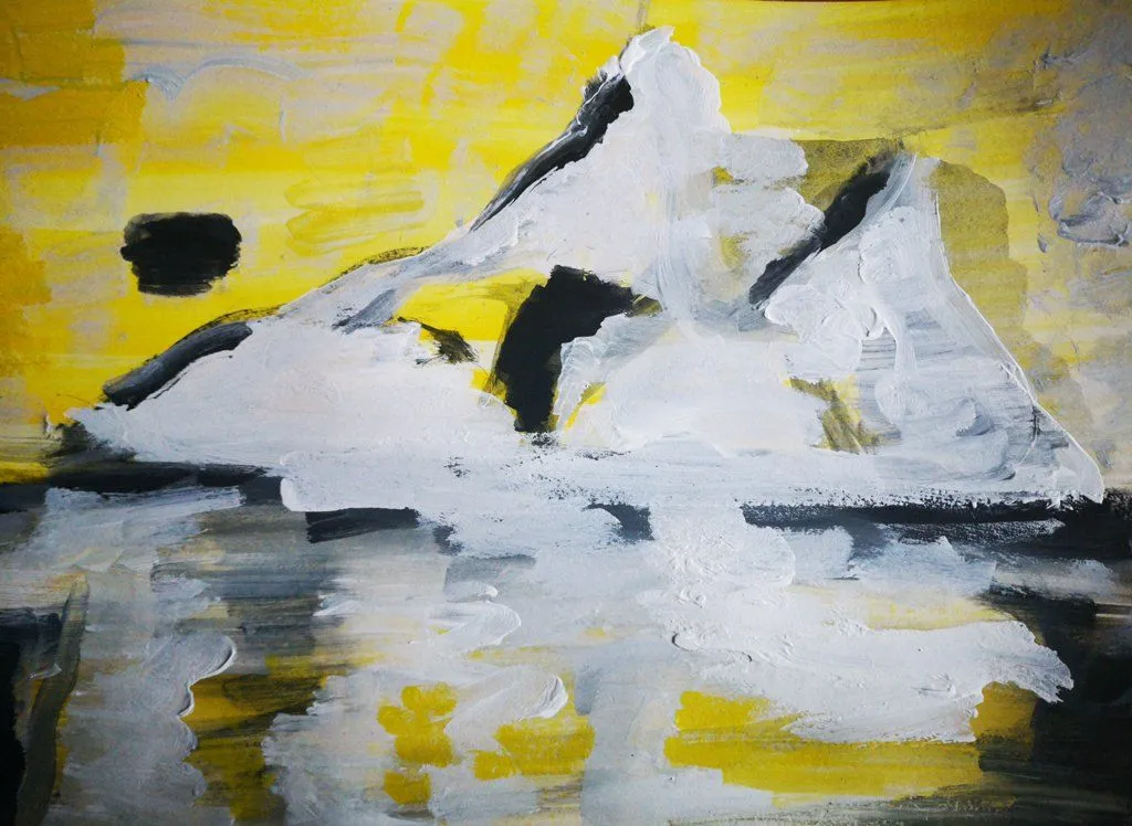 Glacier, sketch