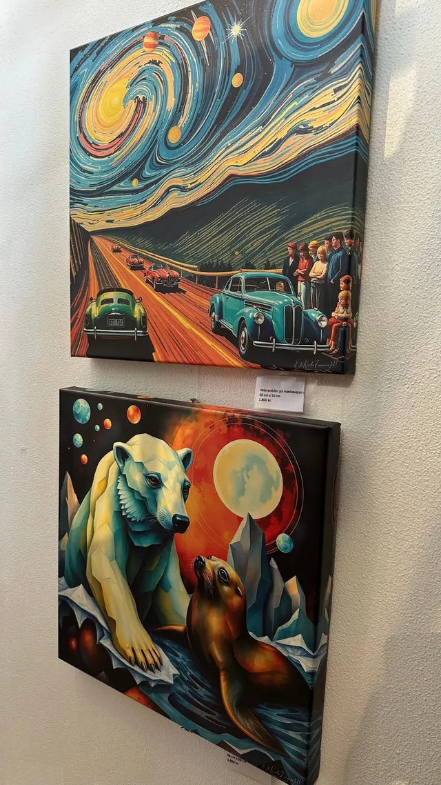 Digital kunst hos by SØLVTOFTE