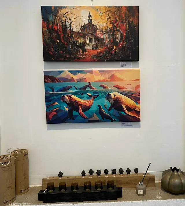 Digital kunst hos by SØLVTOFTE