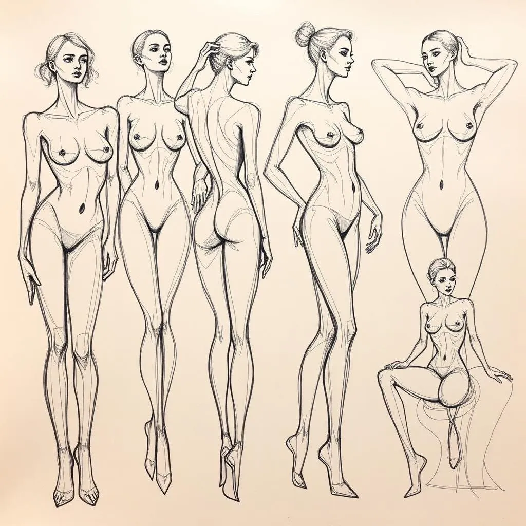 Anatomisk studie 1 #500