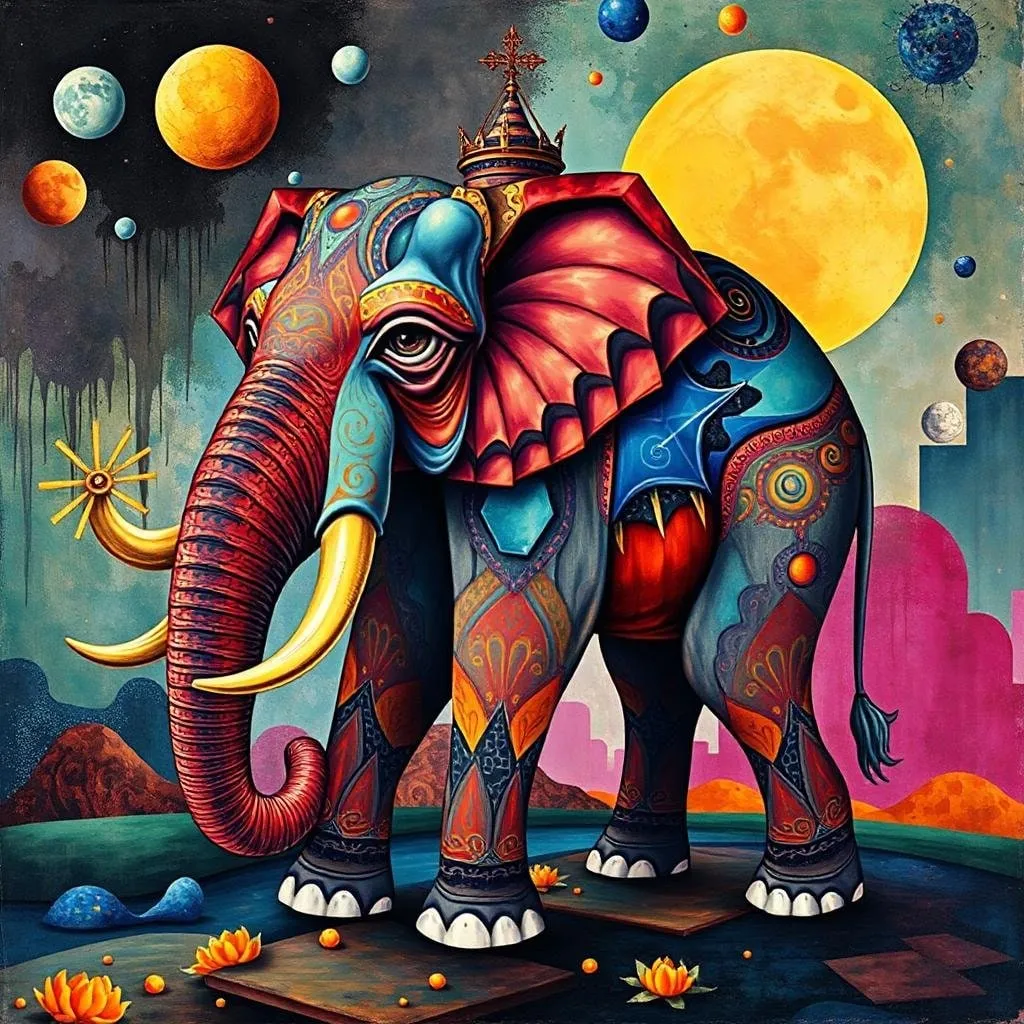 Elefant i kosmos #449