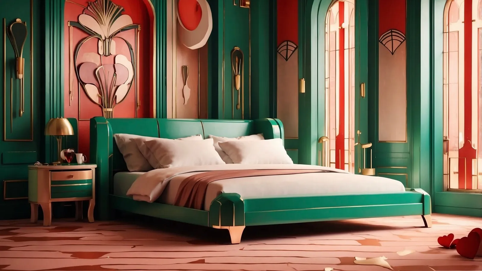Et moderne Art Deco paradis #469