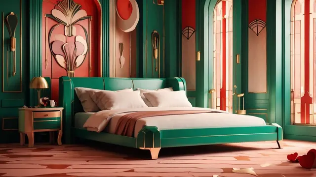 Et moderne Art Deco paradis #469