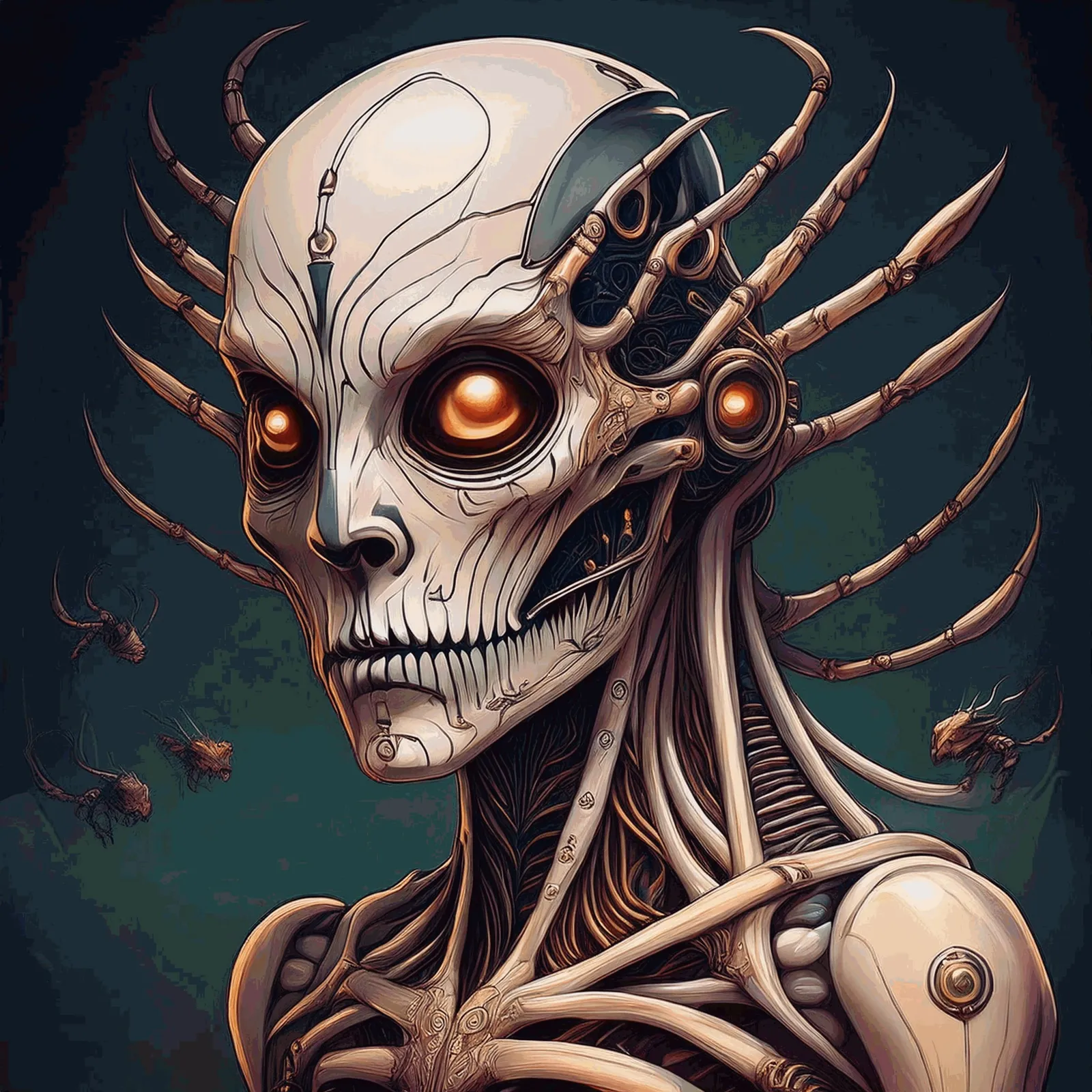 Fusion af kød og metal #375
