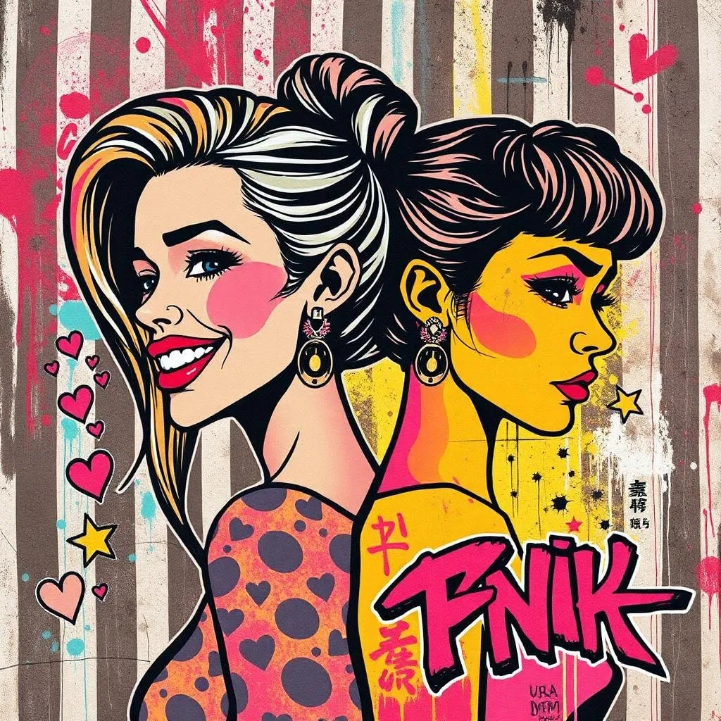 Pink Pop Art #529