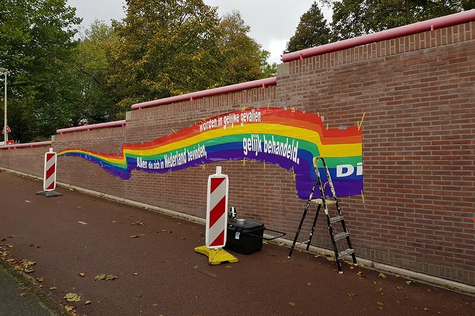Coming Out Dag – Purmerend — Modern Murals — 2