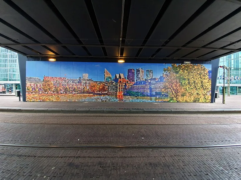 Feest aan Zee – Rijnstraat, Den Haag — Modern Murals — 2