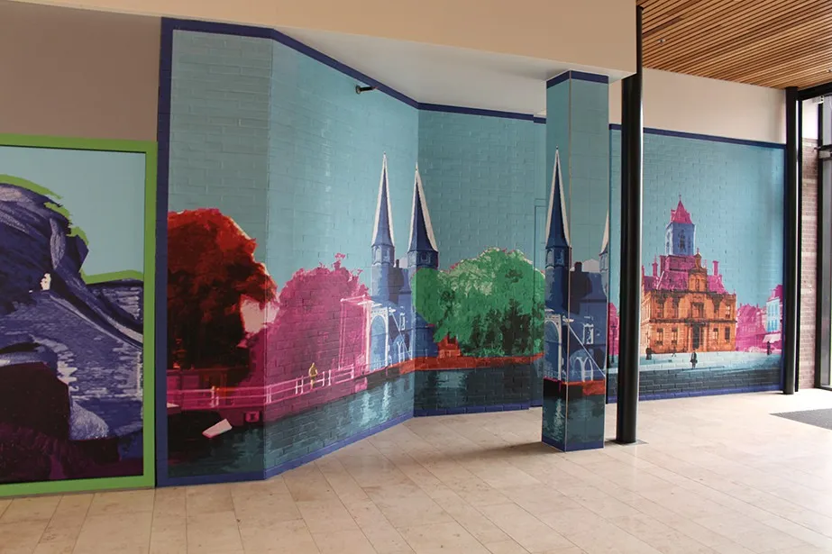 Winkelcentrum De Hoven – Delft — Modern Murals — 2