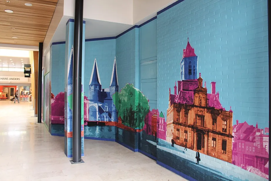 Winkelcentrum De Hoven – Delft — Modern Murals — 4