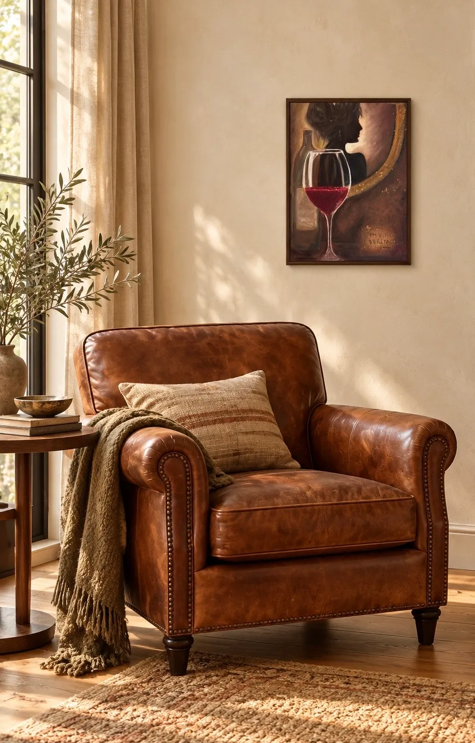 De waarheid zit in de wijn / in Vino Veritas — Sam Bijl, oil on canvas — 2