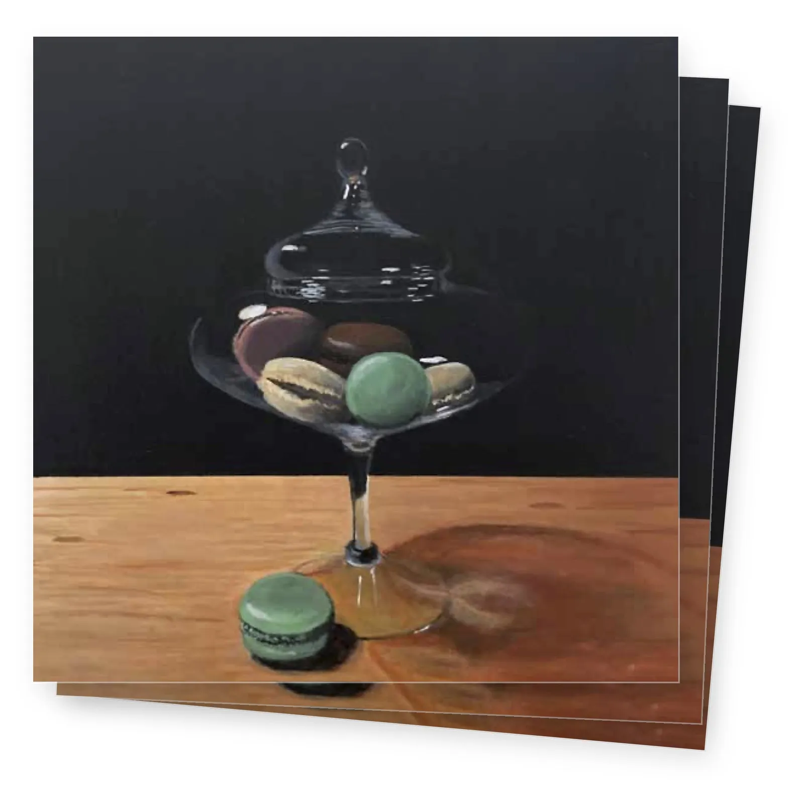 3 kunstkaarten — Elma Hoste, papier