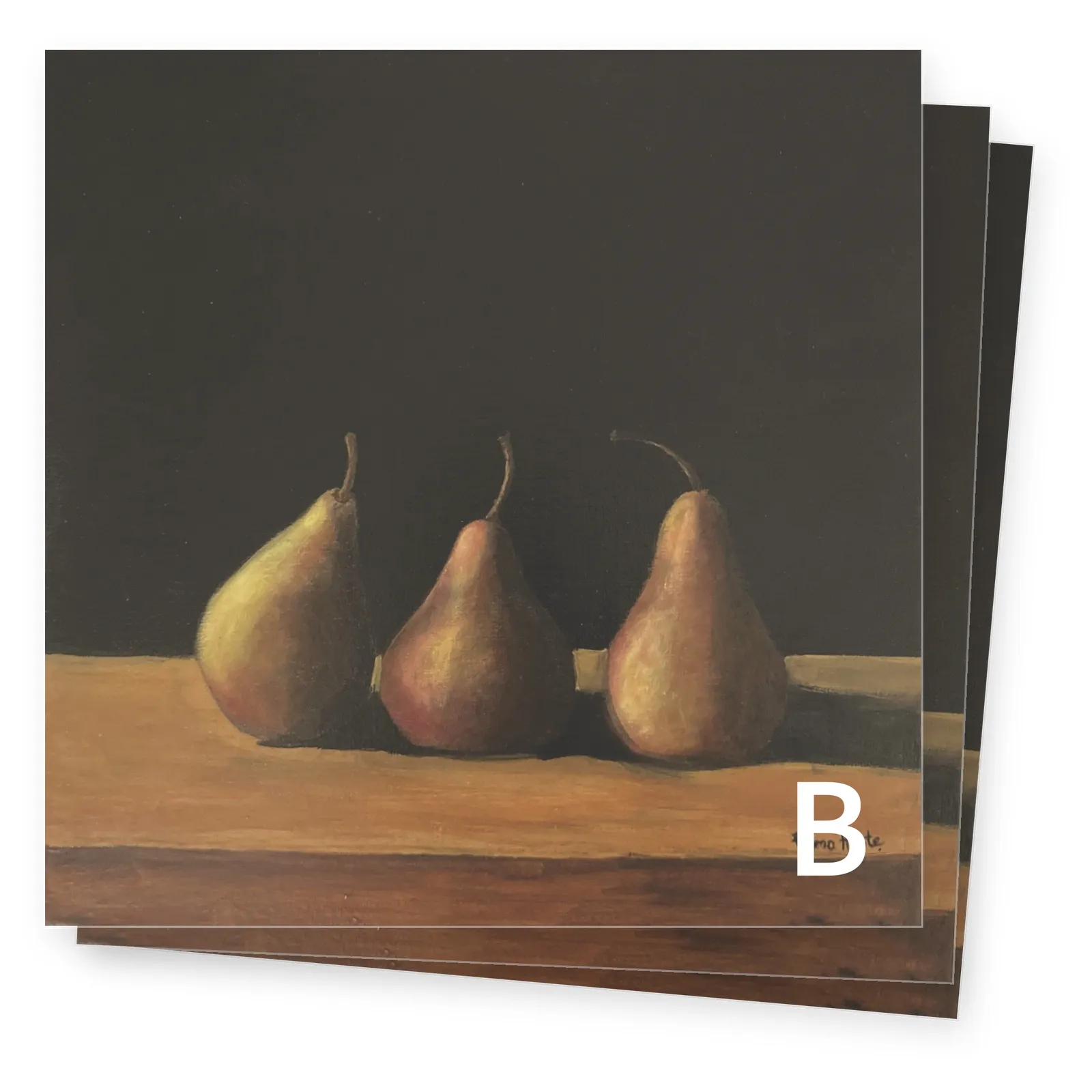 3 kunstkaarten — Elma Hoste, papier — 3