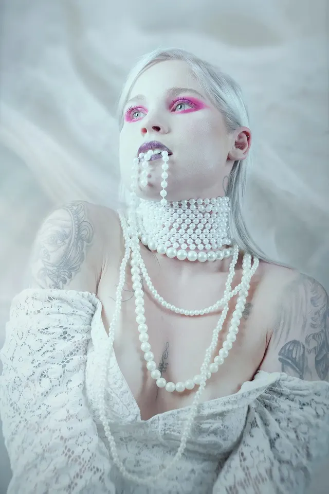 White pearls