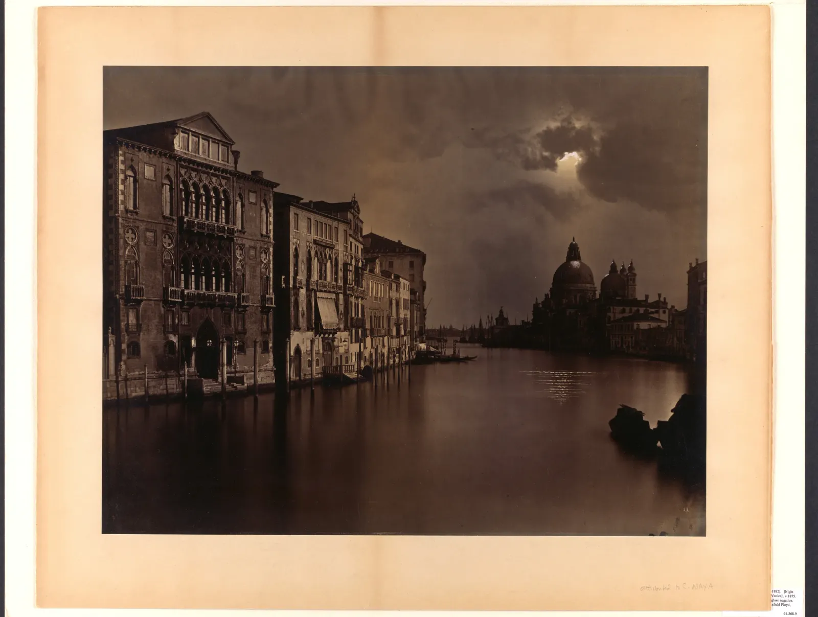 Night View of the Grand Canal, Venice