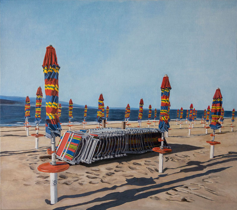 Paintings by Louis van der Linden: a stilled world