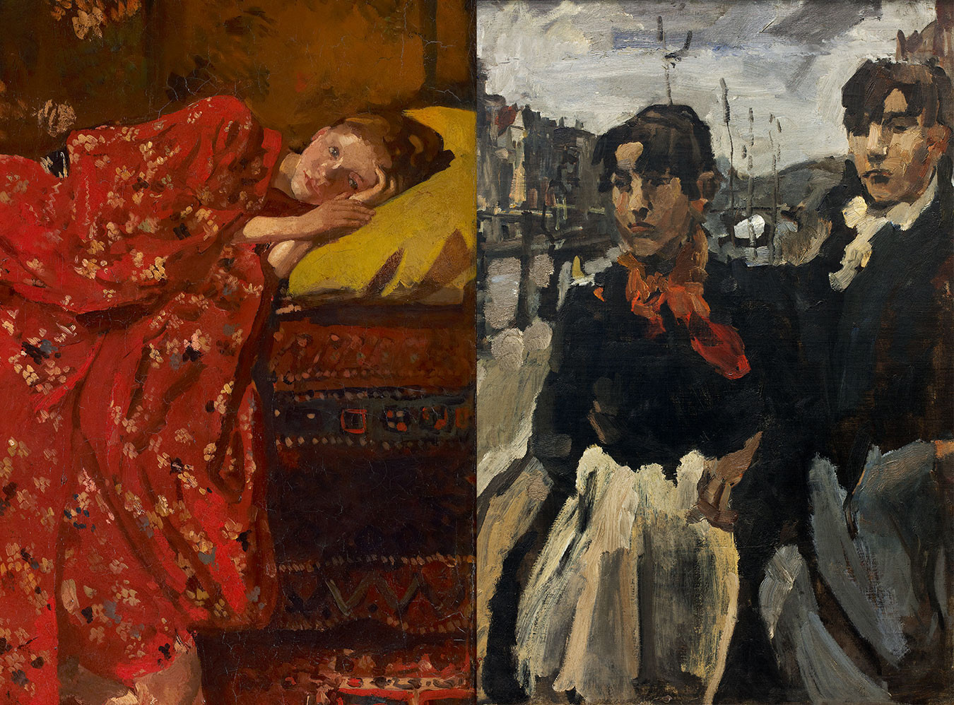 Breitner vs Israels in the Kunstmuseum The Hague