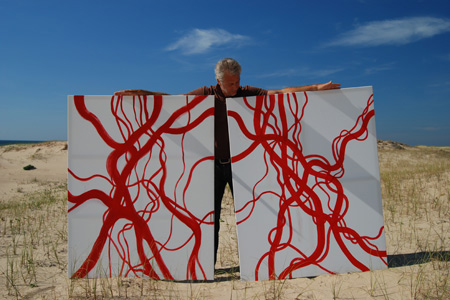 Painter Titus Bovenberg: "Beauty is about feeling life energy"
