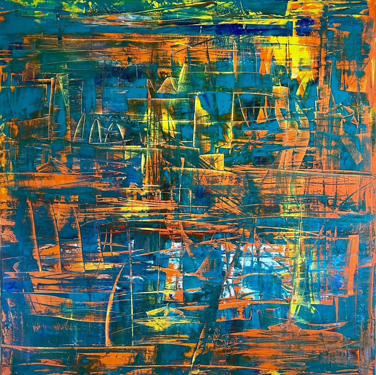 Interview with contemporary abstract artist Kemal Yazici