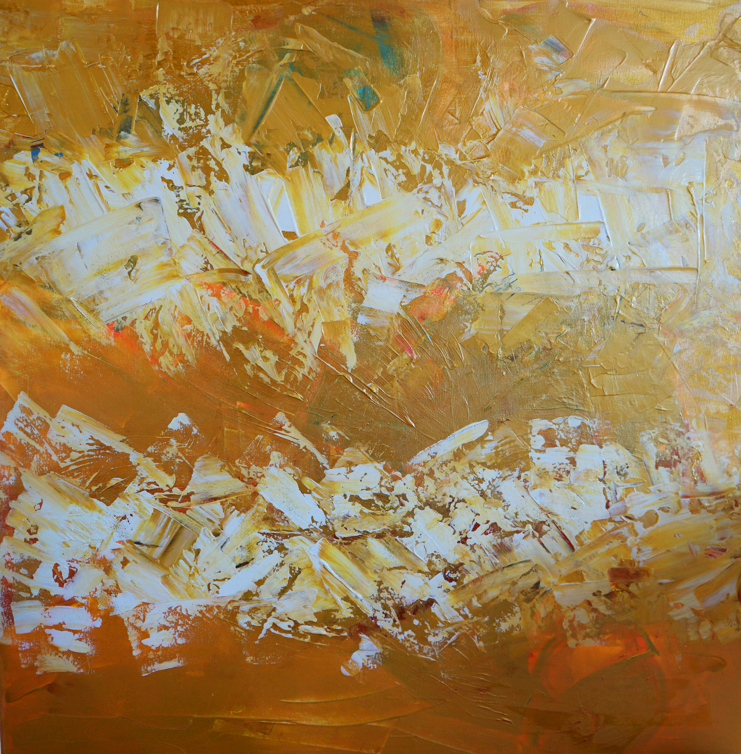 Interview Michaela Zavagyelova: Abstract art- colours, ferocity, free expression