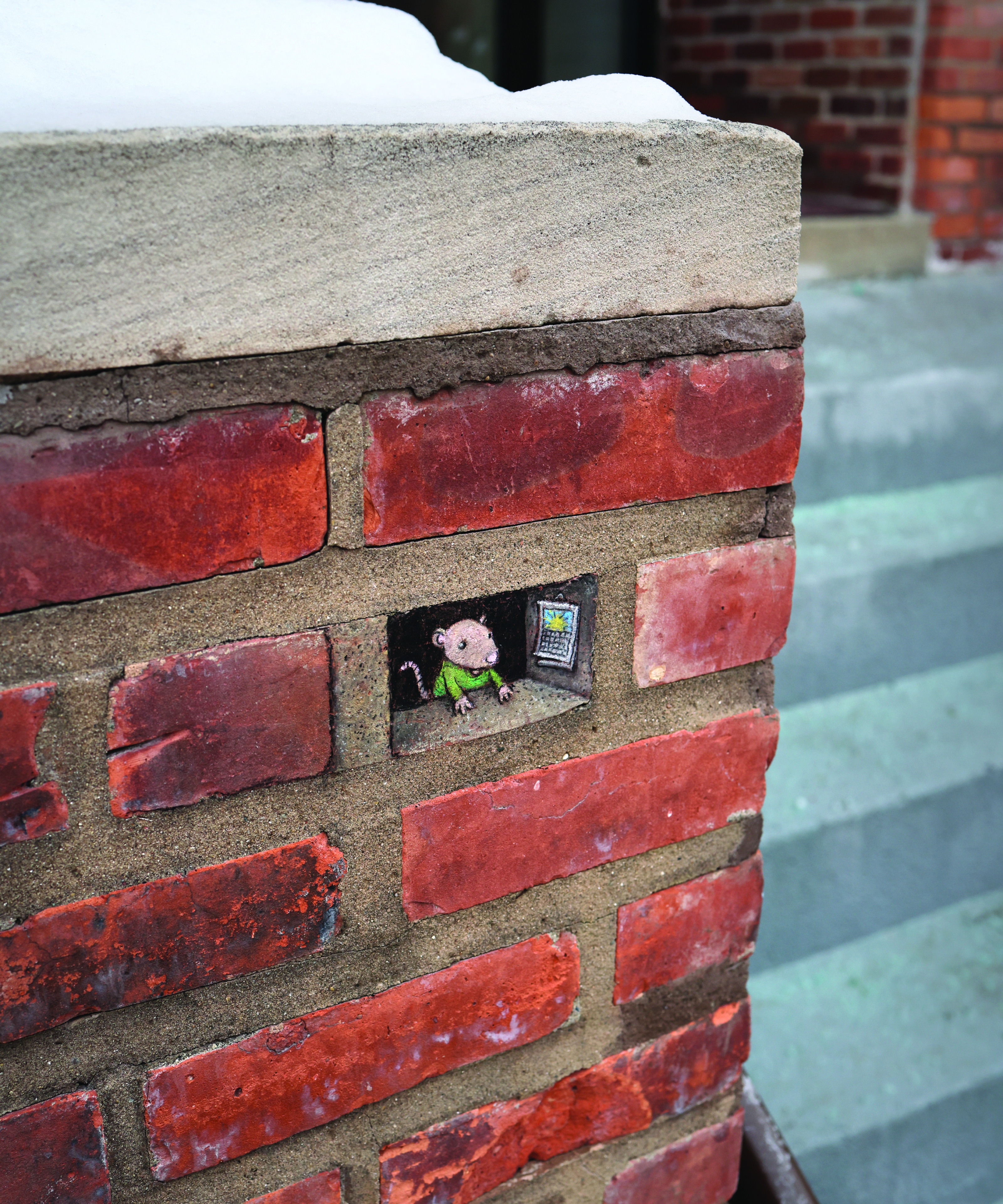 Interview David Zinn - world famous street art