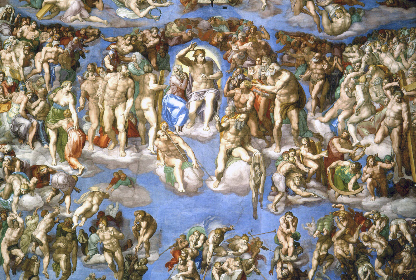 The Italian sculptor, painter, architect, and poet Michelangelo