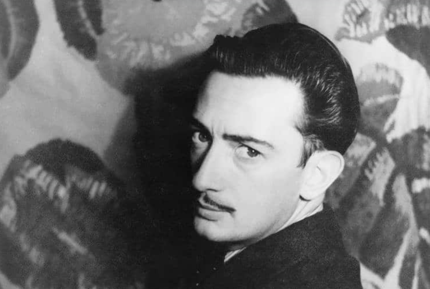 The Spanish Surrealist artist Salvador Dalí