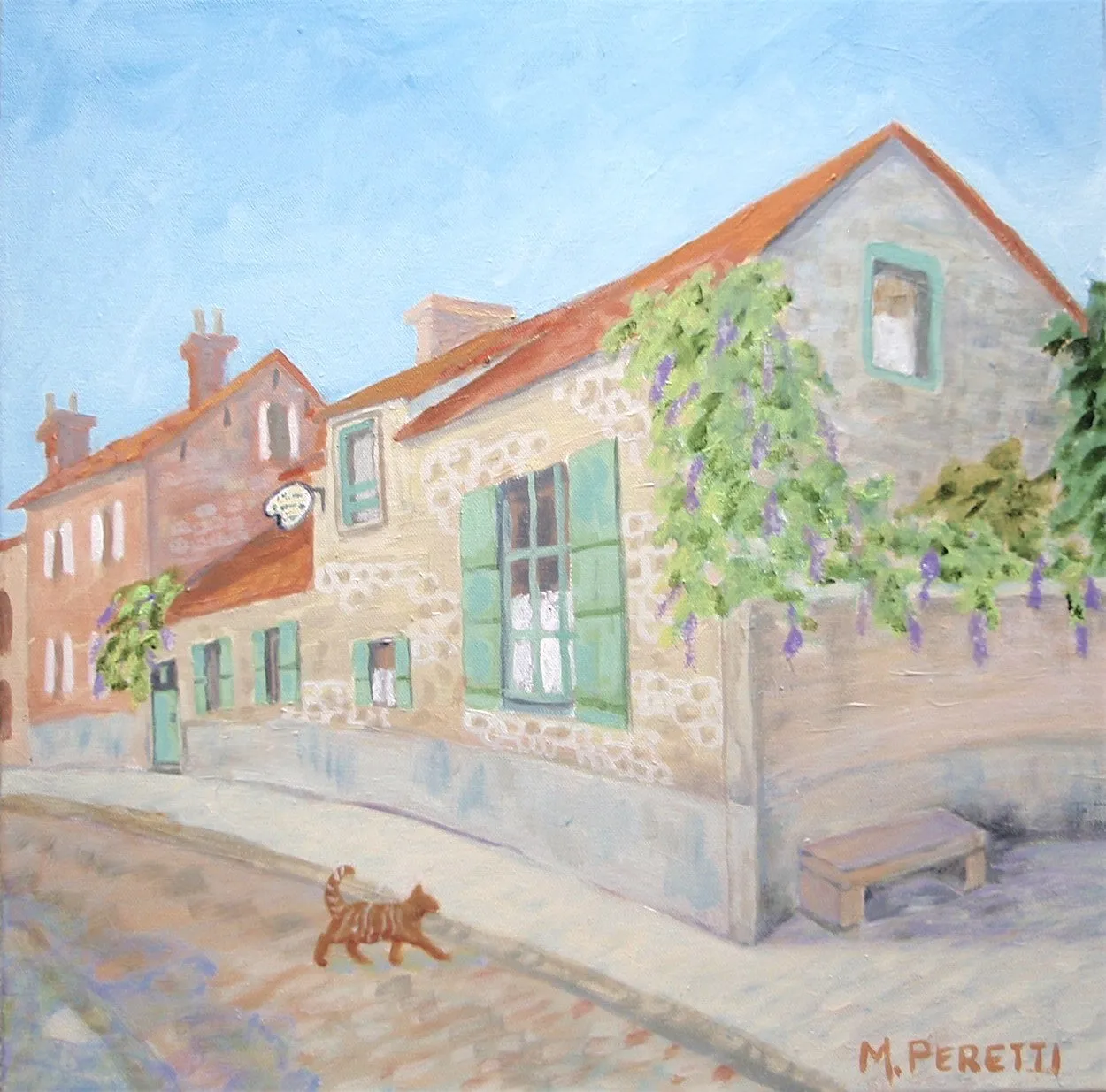Millet's Cottage and Studio · 2015 · 45.7×45.7 cm