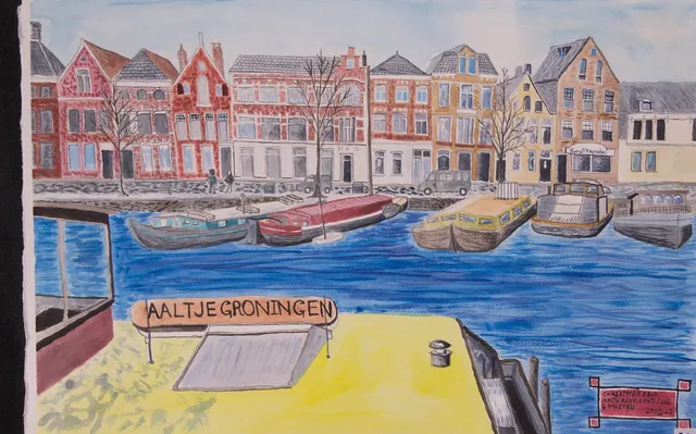 The North Canal in Groningen