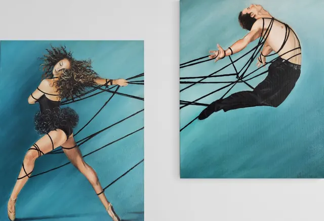 Connection (Diptych)